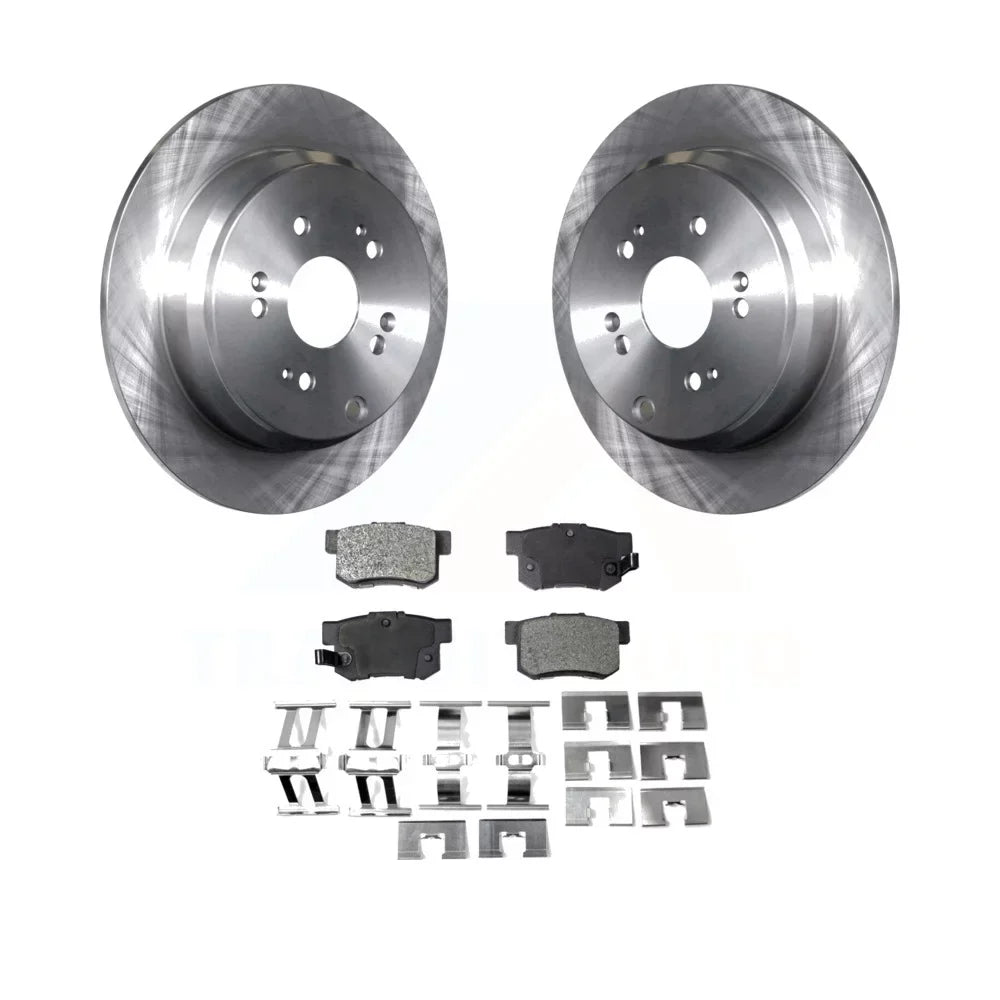 Acura Transit Rear RDX For Disc Rotors Ceramic Kit Auto K8T-101917 - Pads Brake And