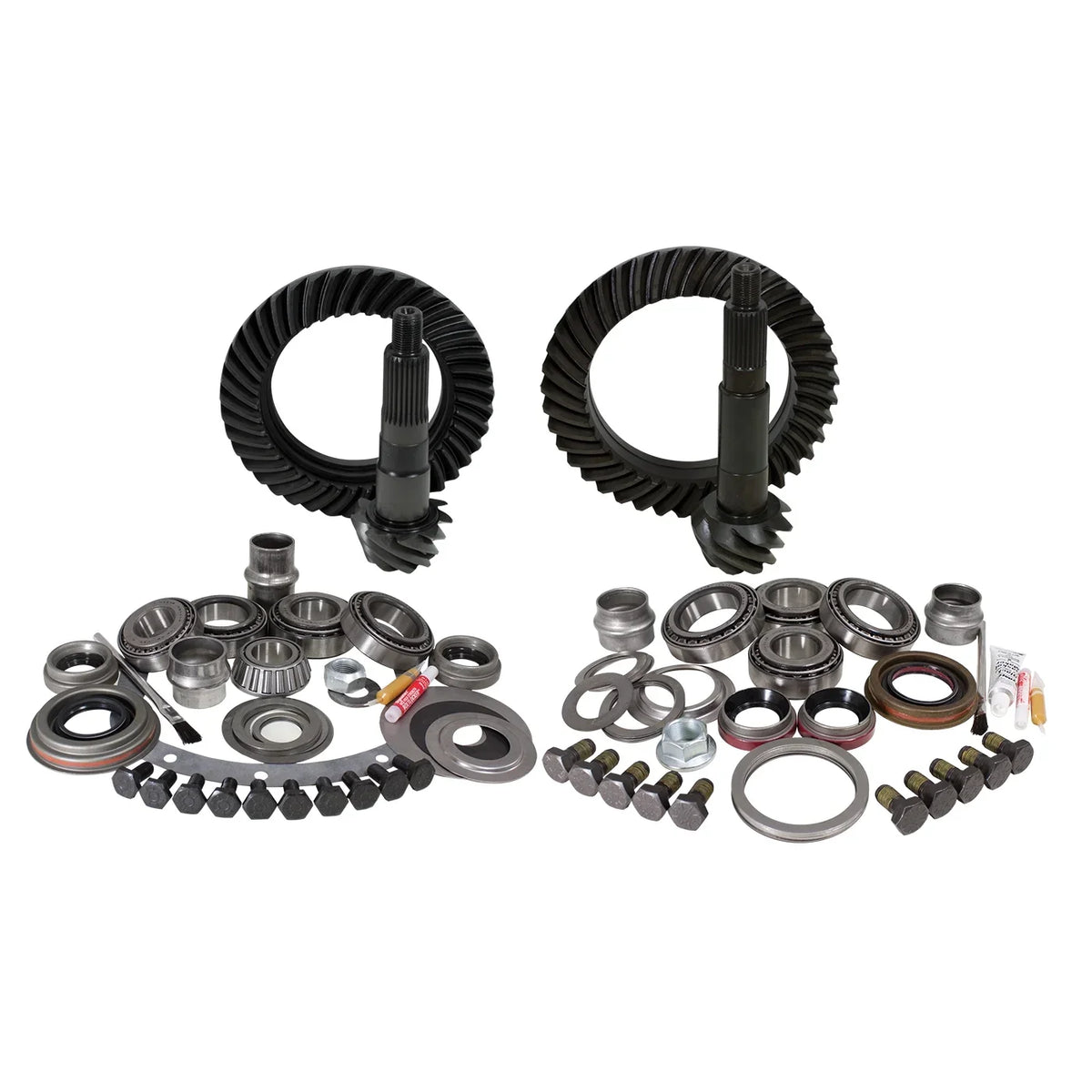 YJ, Install Jeep & rear, 8.25 4.56 & USA Chy D30 XJ Kit, & front Gear Standard