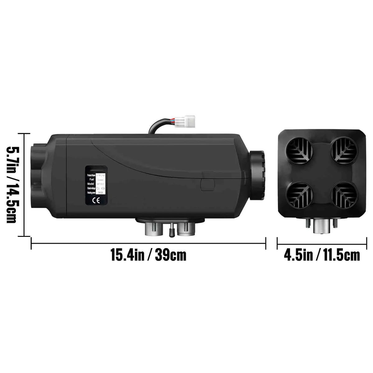 Trailer Boat LCD Heater 8KW Thermostat Trucks For Air Car BENTISM 8000W 12V Diesel