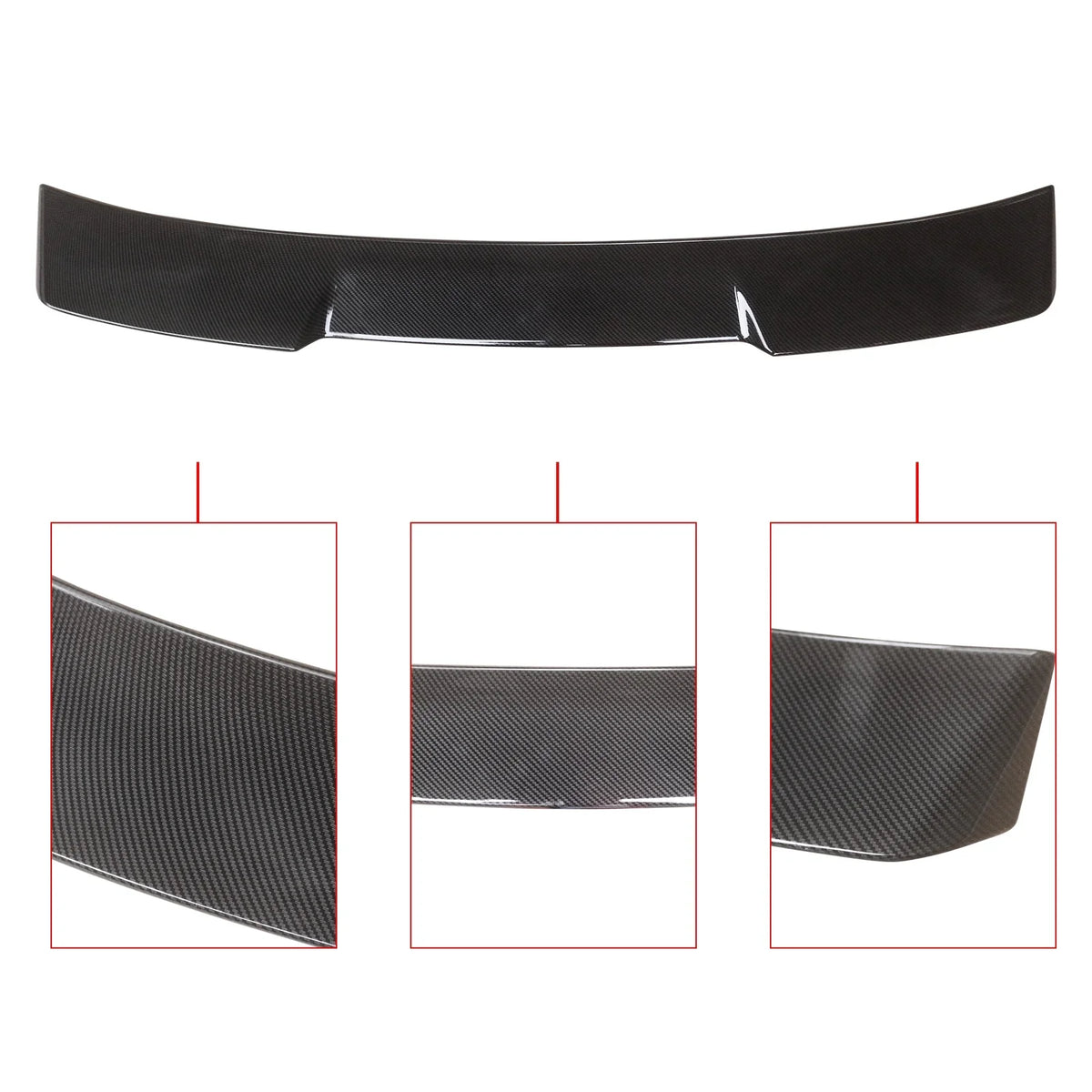 Rear Carbon Honda Sport Roof Fiber SI Spoiler Touring NINTE 2022 Look Spoiler Window EX for 11th 2023 LX Civic