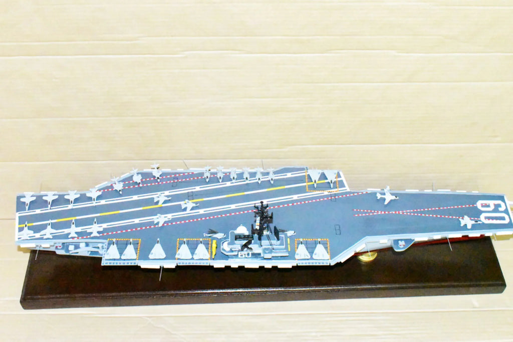 Model,Mahogany,Forrestal Saratoga USS Carrier Model,Navy,Scale Aircraft CV-60 Class