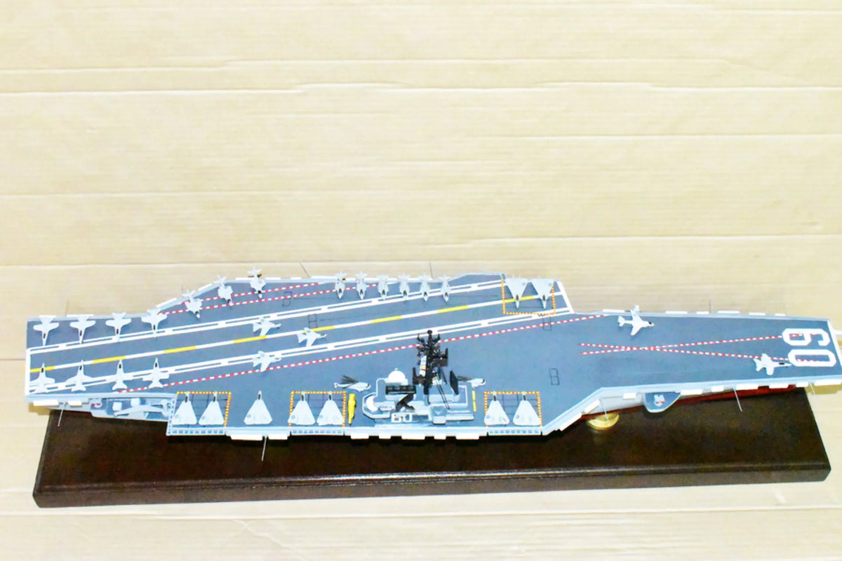 Model,Mahogany,Forrestal Saratoga USS Carrier Model,Navy,Scale Aircraft CV-60 Class