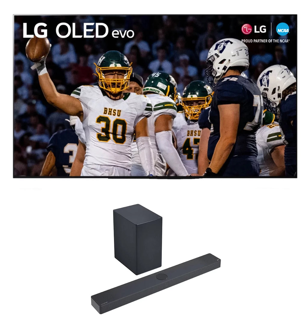 Wireless OLED (2023) with Inch TV UHD Subwoofer Soundbar Smart with OLED55C3PUA 4K Atmos 3.1.3ch LG Dolby a 55 with Atmos and evo SC9 Dolby LG