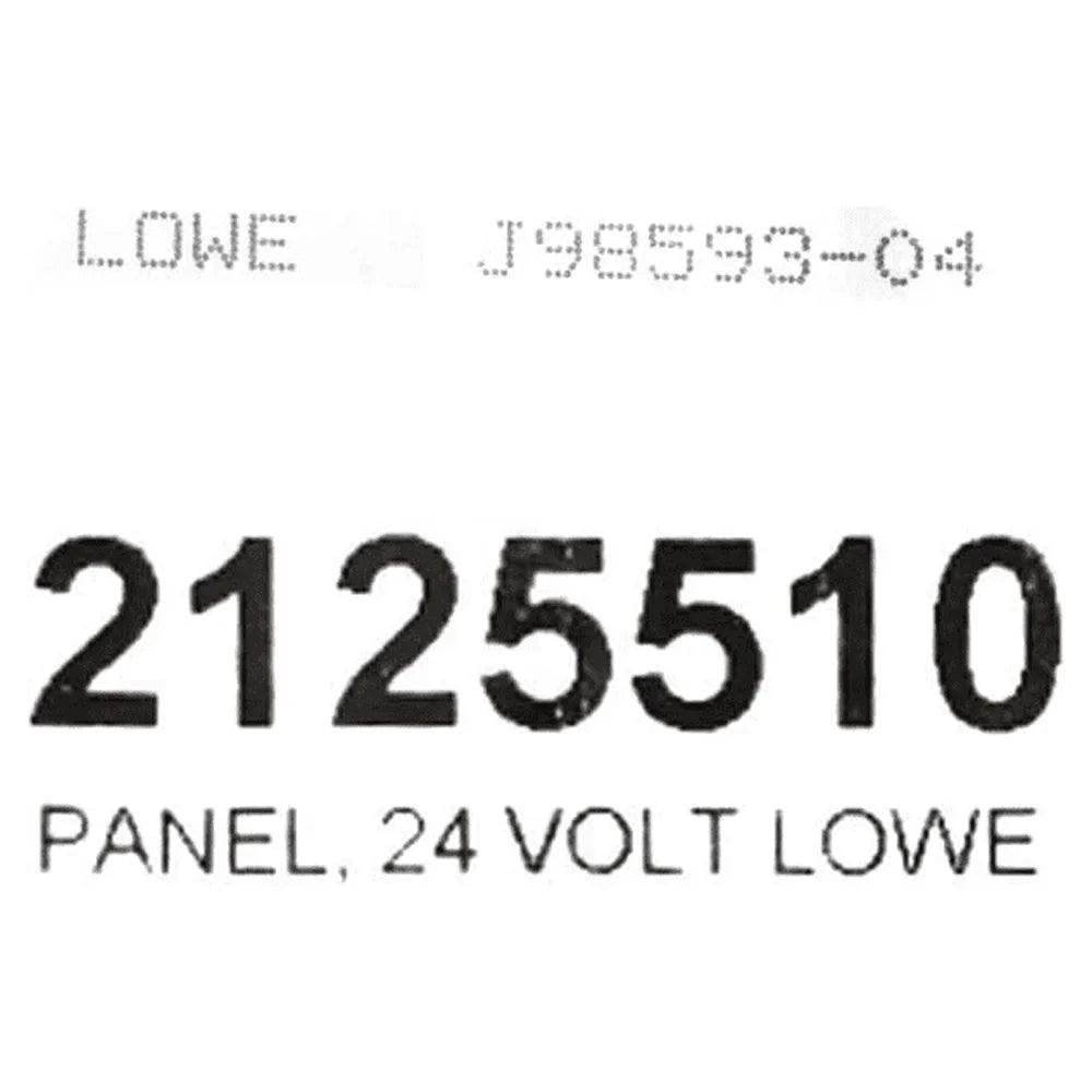 Black Trim 2125510 x Switch Panel Plastic Boat Lowe Inch 7 | 5