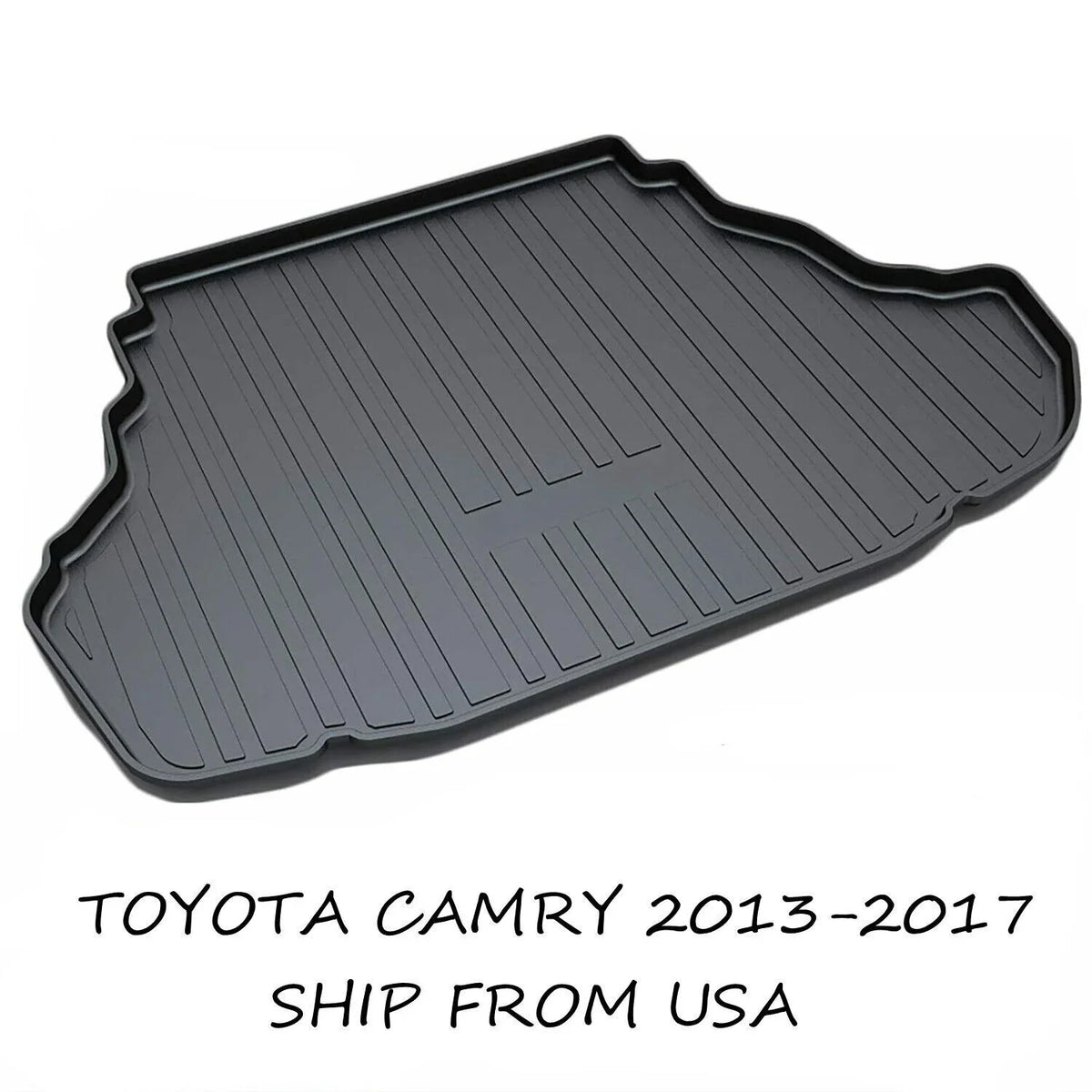 2013-2017 Cargo for Easy Mats Camry TPO Trunk Carpets Liner Clean to