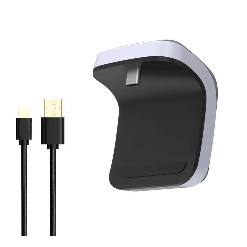 Disc and Black Surge 3D PULSE Version 5 & Controller, Charge Battery Headset Bundle Pack Cable White PowerPack Console Extra with Playstation