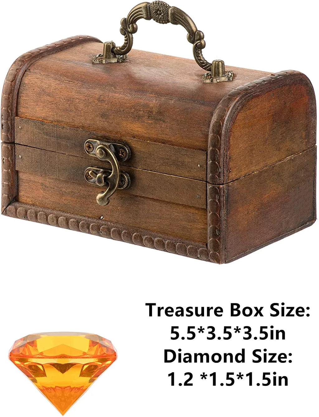 Treasure Set PUBGAMER Pirate Throw with 15 Toy Swimming Gem Gem Gift Colorful Diving Big Training Box Chest Diamond Underwater Toy Dive Big Toy Pool Diving Set