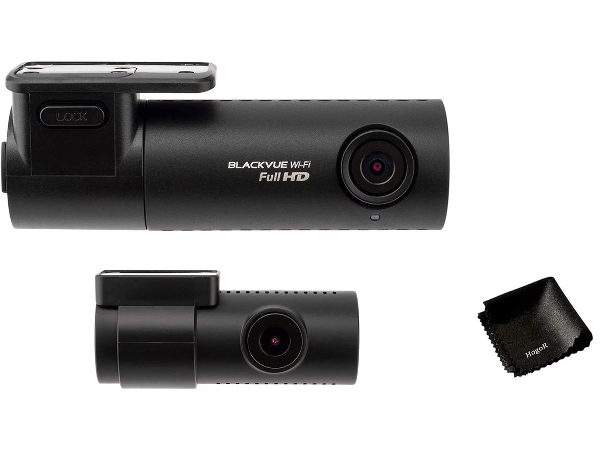 Hogor | Wi-Fi Dashcam | Lens Mode Card microSD HD Full BlackVue Support 32GB with Cloth with Parking DR590X-2CH