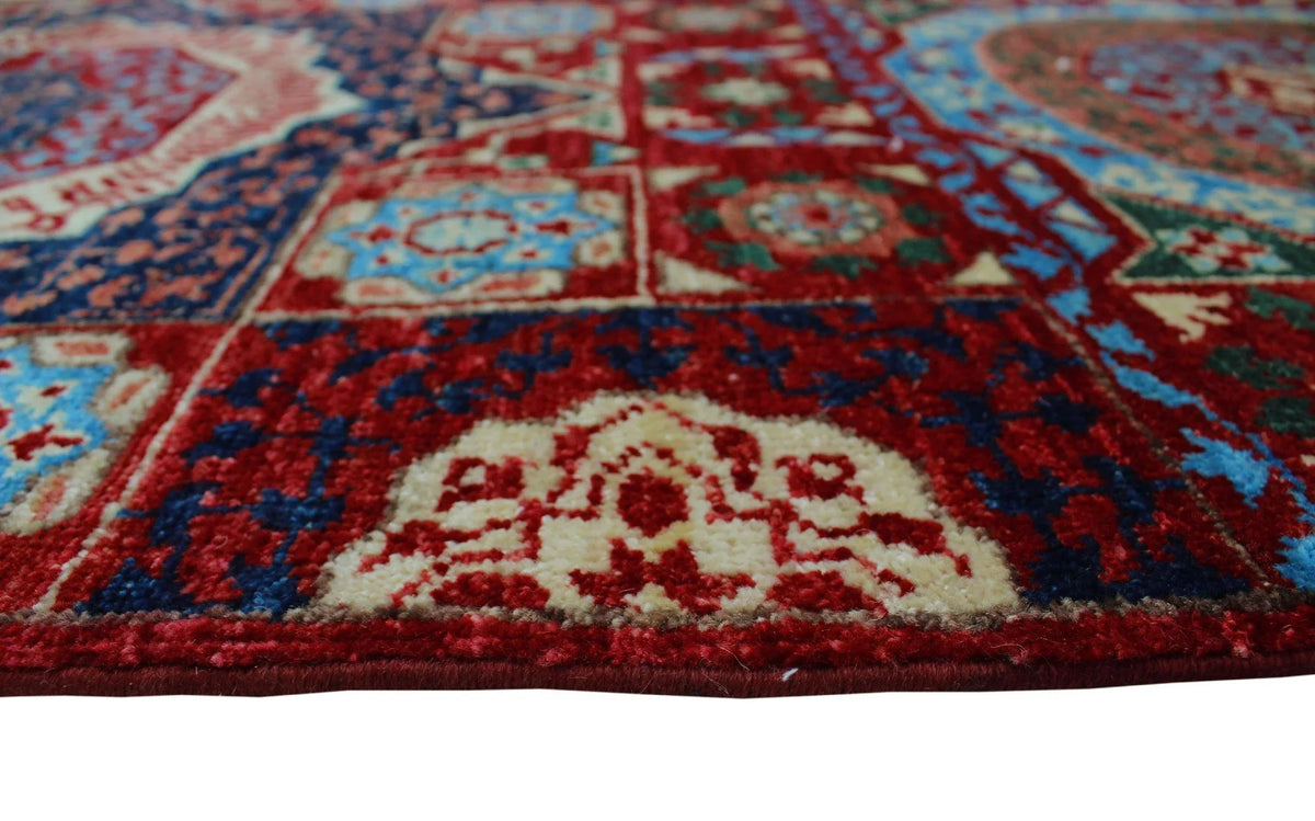 Red/Blue Freda 14'11" 2'8" Runner, x Aria