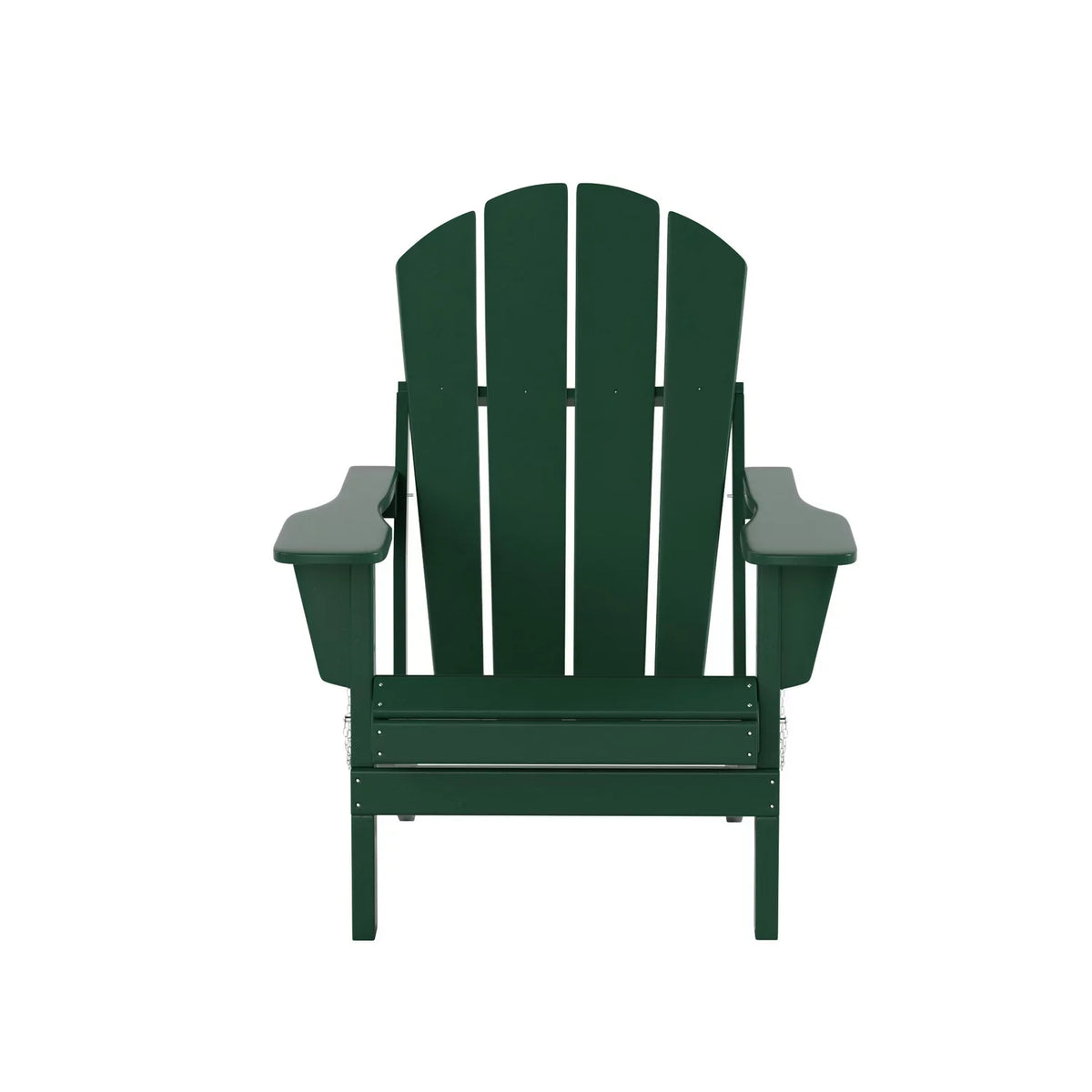 4), PLATINUM (Set EXTRA Adirondack Green exterior of Poly Classic Patio Chairs Dark Folding