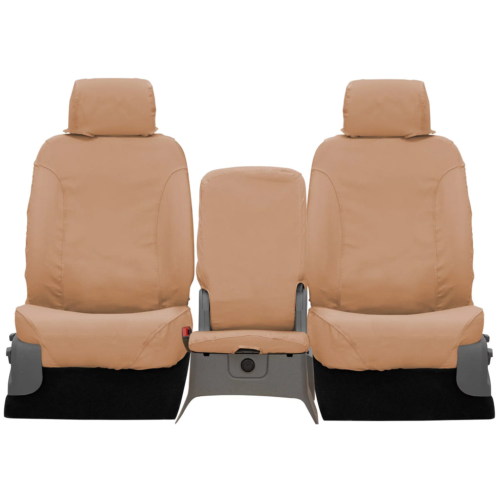 Seat Fit 2013-2014 F150 SUPER CAB, Models Custom for Cover F150 Row select: Covercraft SeatSaver - Front Select Fits (Tan) 2011-2012 Polycotton F-150