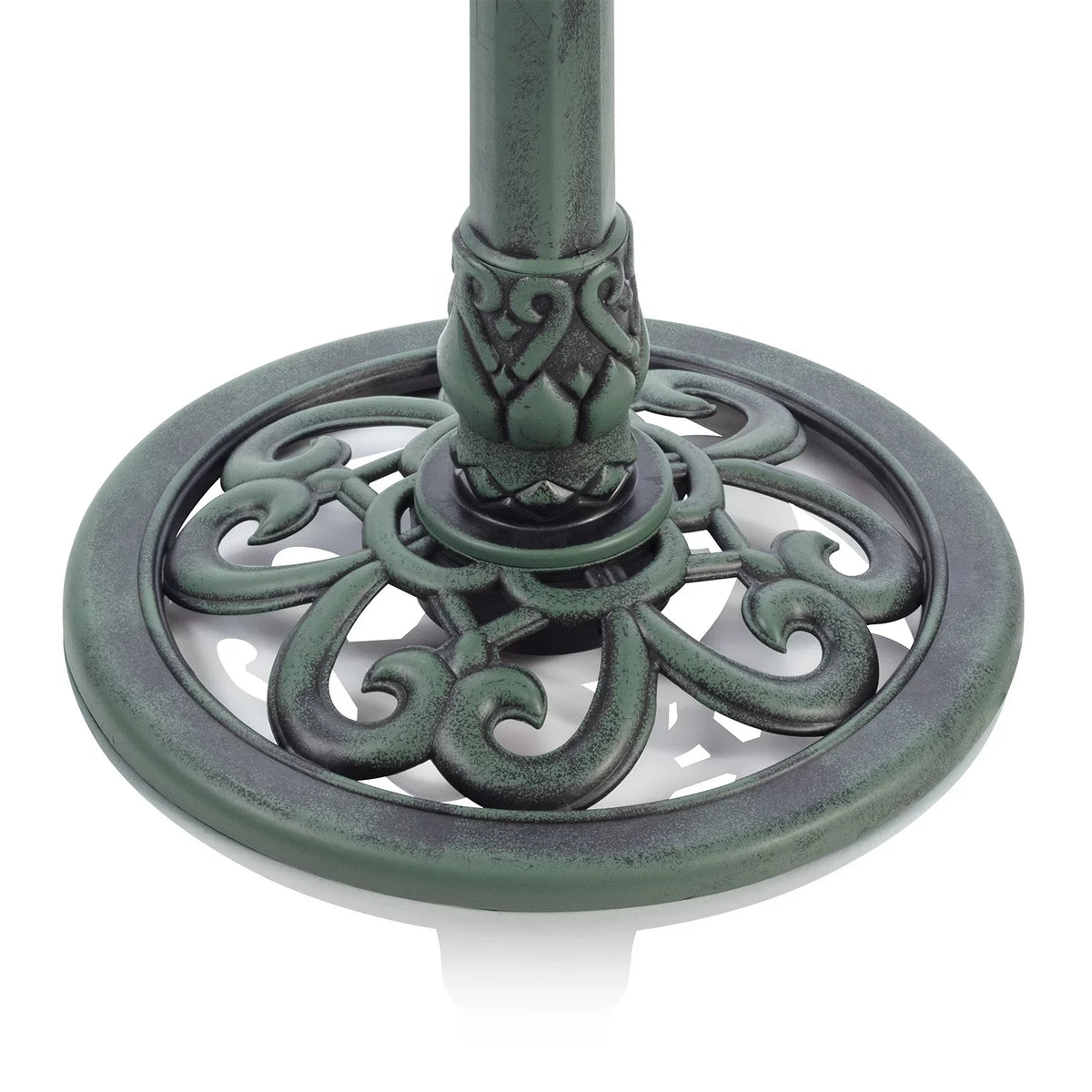 3-Tier Green Fountain Pedestal Bird Corporation Alpine Bath, Plastic
