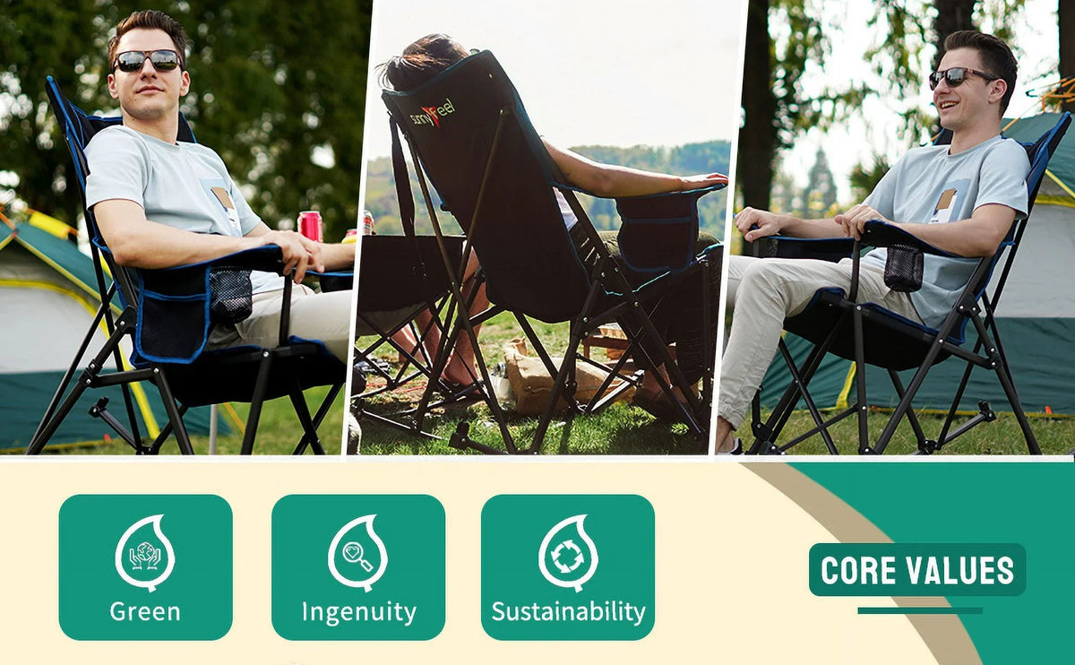 on comfort Chair Camping with Pockets exterior Enjoy - Oversized - 1 17.2 Side adventures! and durability your -