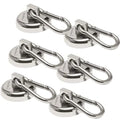Magnet Purse Kitchen (6 bagnet - Heavy Mag Carabiner Neodymium Indoor/exterior Ant Hookfor with Swivel Duty Office Warehouse Factory 80LBS Snap Magnetic Carabiner Carabiner Pac Grill Hooks Hanging