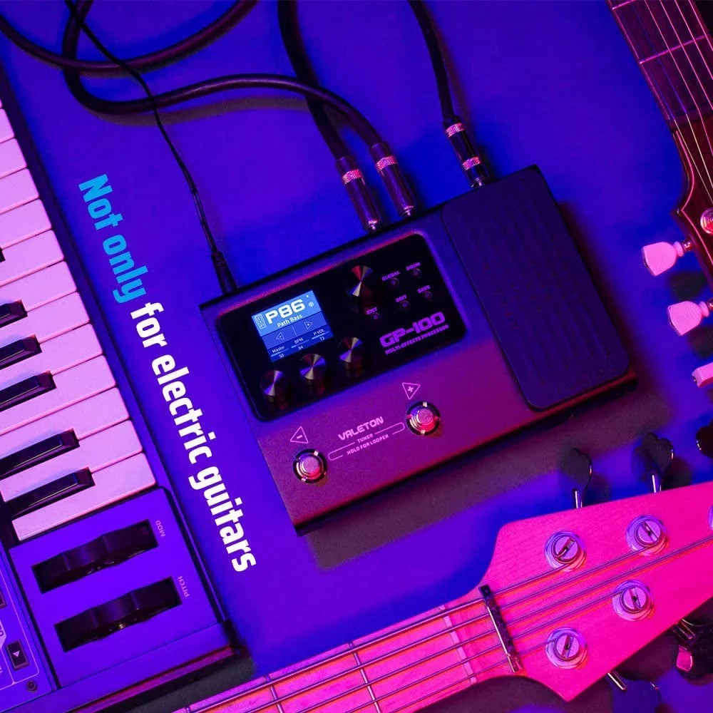 Processor, (with power 9V GP-100 supply) Multi-Effects Valeton