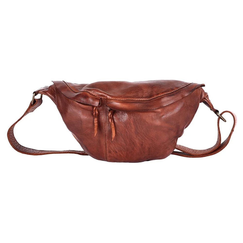 Handbag Pack Genuine Cowhide Women Fanny Leather NM Bag Western Mind Purse Never Nmbgm150B Handmade Vintage