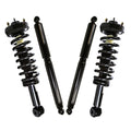2013 2009 & 4WD Kit for 5.4L V8 2010 AutoShack Set and F-150 Springs SUSPKG11001 of 3.7L 4.6L Front Absorbers Replacement 2012 Complete Shock Rear V6 3.5L Strut Coil 4 2011