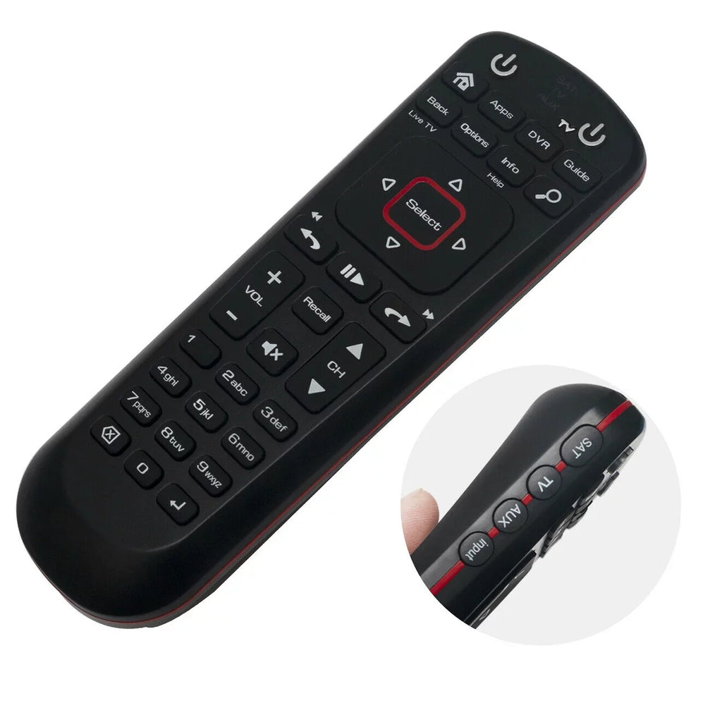 SAT Receiver Mode w Dish 52.0 Control for Satellite Replaced AUX New Remote TV