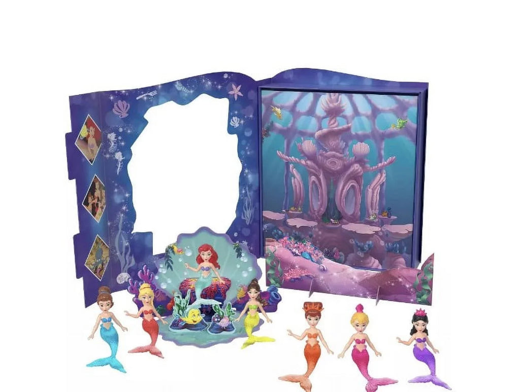 Storybook Princess Sisters Set with Little Ariel New Mermaid Disney Box The &