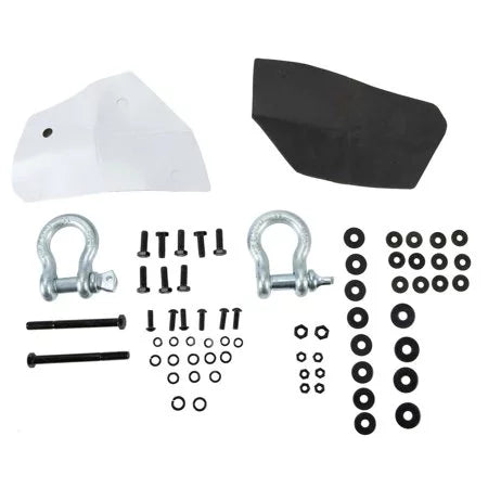 2011 2007-2013 2009 Front Powder Packages Steel Kojem Chevy Silverado Fit -2 Bumper 2010 Coated for D-Rings Winch Bar 2008 Plate Push 2012 w/ 1500