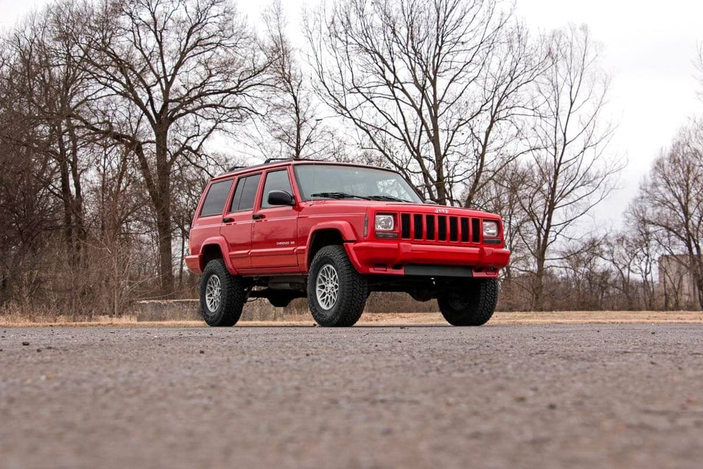 II Suspension Add N3 1984-2001 Jeep Leaf Lift Series Country | Cherokee 3" (fits) | 670XN2 Shocks Rough Kit | XJ