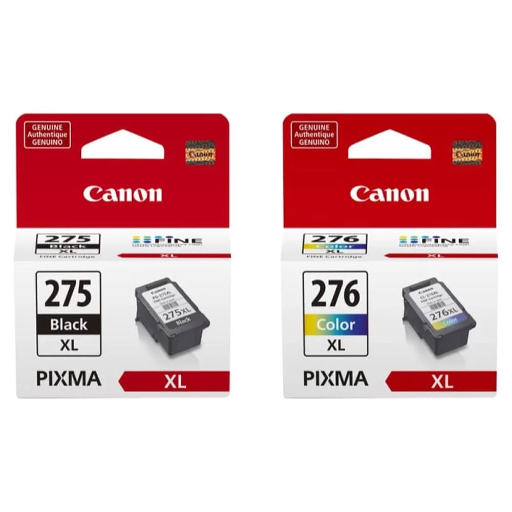and Canon CL-276XL and Ink Yellow) Cartridge Magenta PG-275XL Color Cyan, Black (Black,