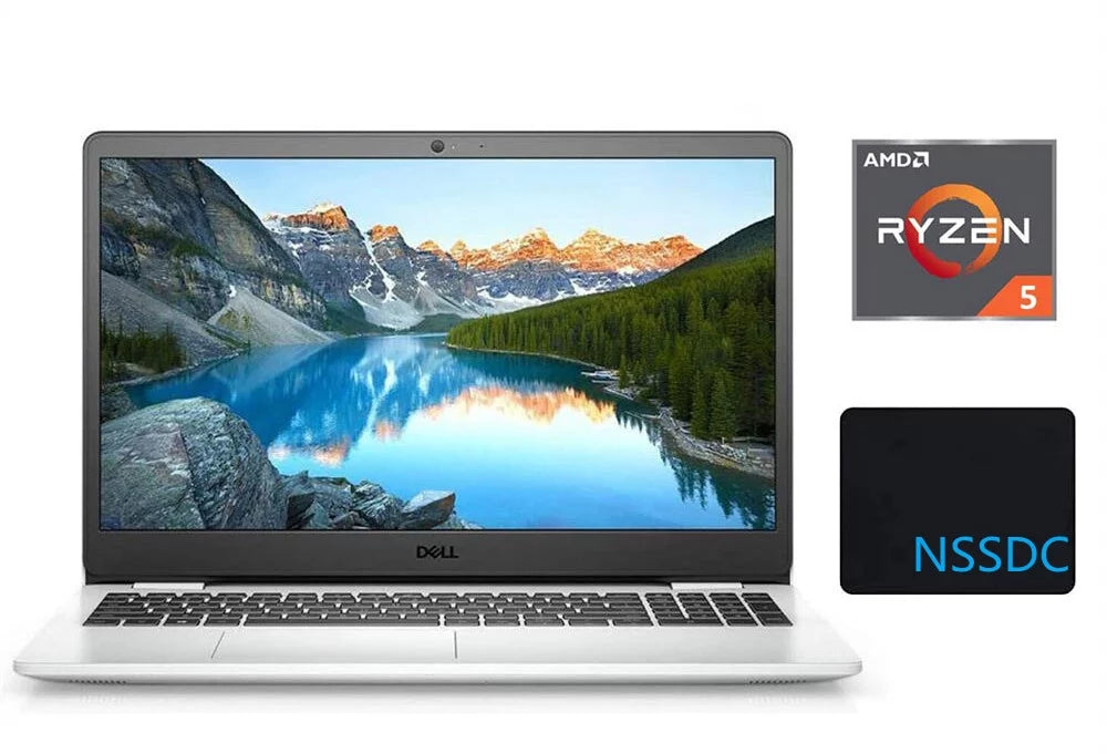 with Windows Graphics, 2021 10, Radeon AMD SSD, NSSDC AMD RAM, Webcam, 1TB Processor, 8 16GB Laptop, 5-3450U 15 HDMI, FHD Ryzen 15.6" Inspiron Bluetooth, Vega 3505 Mousepad White,