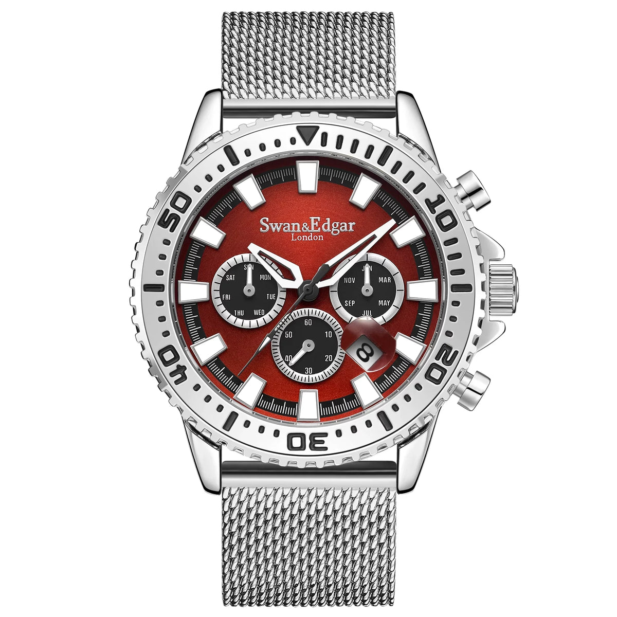 Edition & Red Hand Master Automatic Swan Edgar Steel Assembled Limited