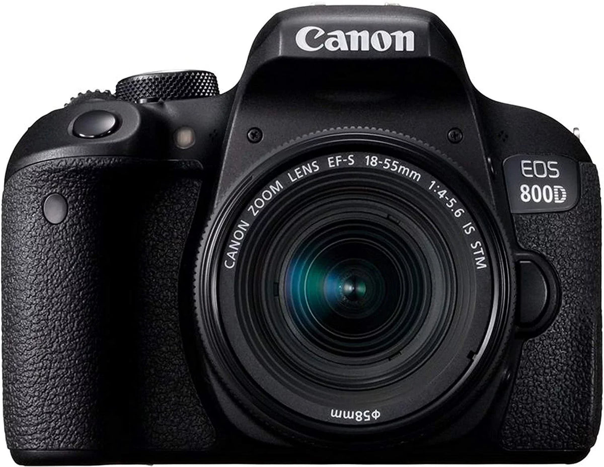 800D EOS 75-300mm 18-55mm + F/4-5.6 + Lens Tripod Camera Rebel 50mm Memory Zoom STM Lens + is f/1.8 + 40pc Canon Bundle Filters EF STM Lens 128GB T7i DSLR + Case + w/EF-S III F/4-5.6