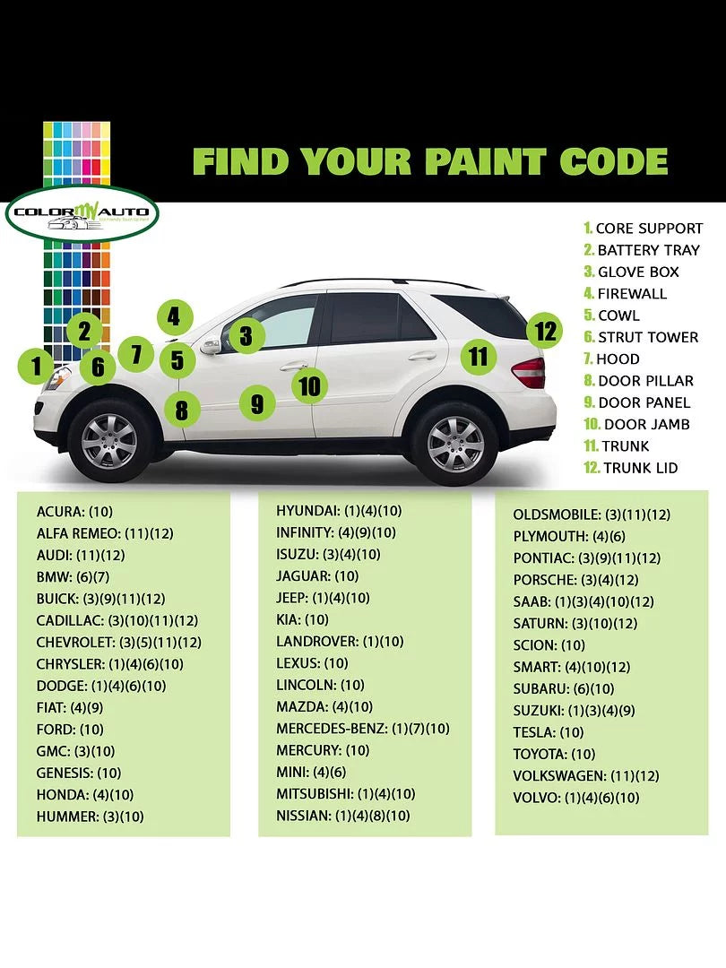 Daihatsu Coat 2017 Base Paint Aerosol Gold Automotive Non-specific Metallic Model Y14