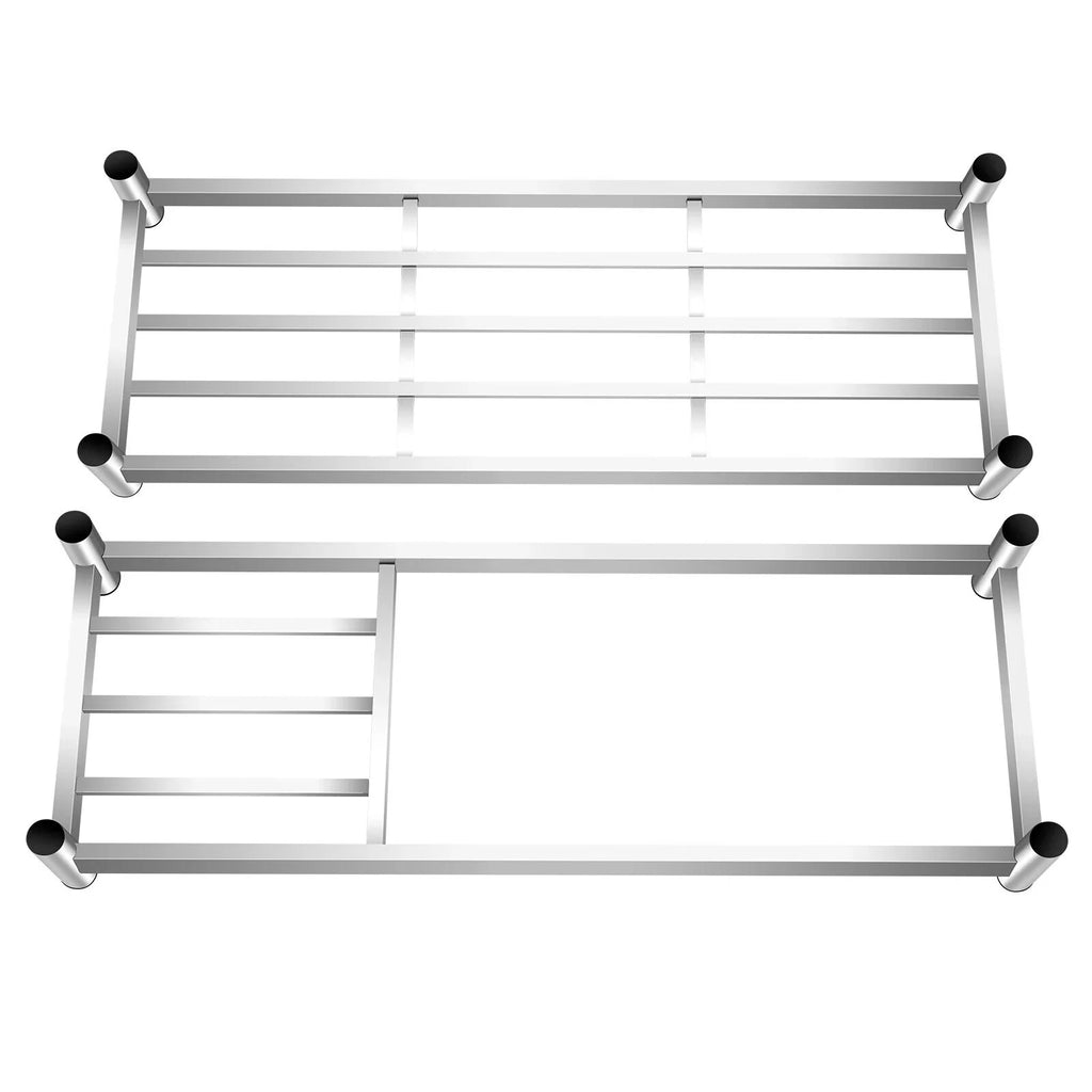 Stainless Utility w/Faucet Bowls Catering Kitchen Catering +Shelf Drainboard Bowl Bowl Sink 2 Prep Sink Kitchen 2 Prep Catering Sink 304 w/ Bowls Home Table Commercial Table Prep Steel Kitchen