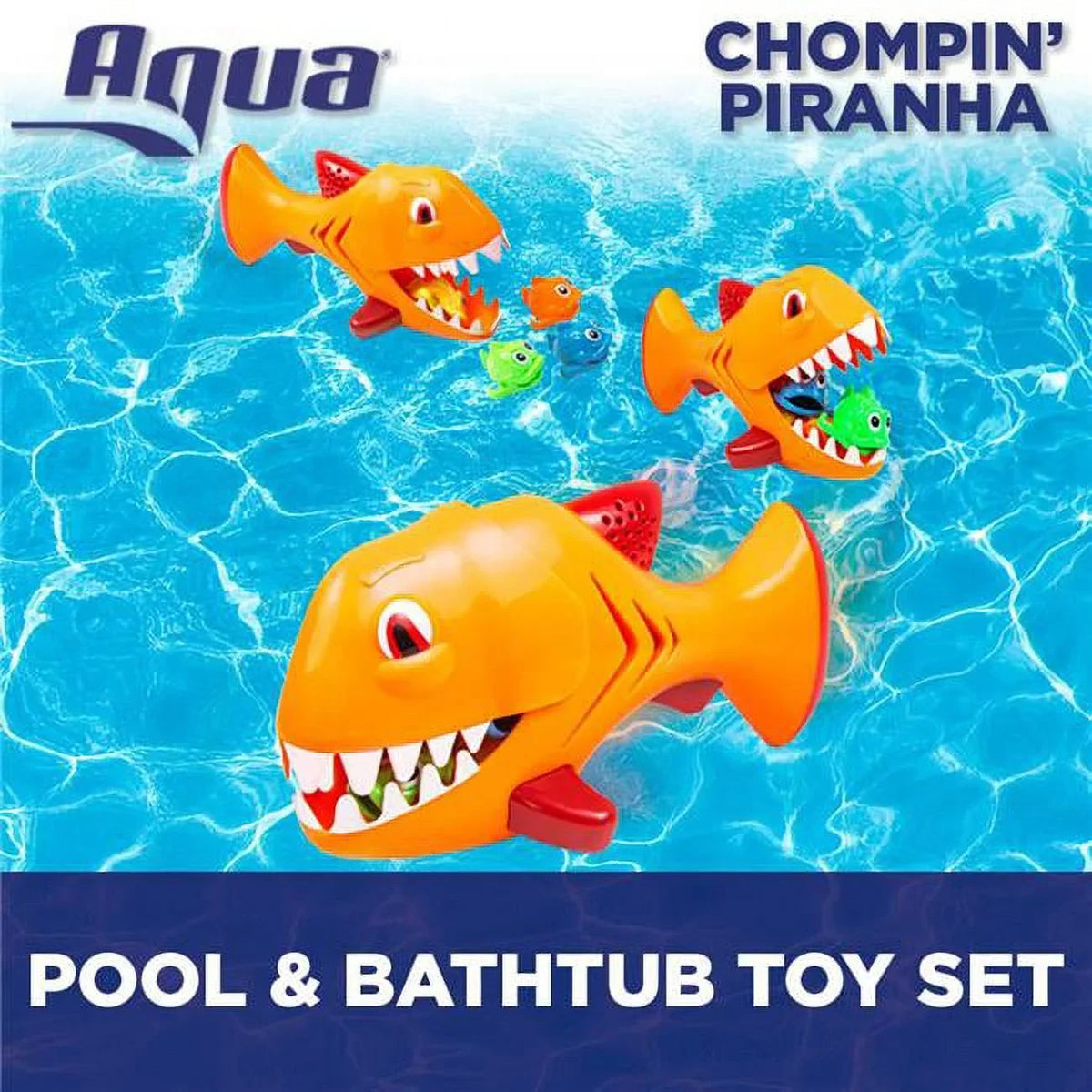 Toys Leisure Piranha Aqua Chomp Swimming AQW12986 with n Sounds