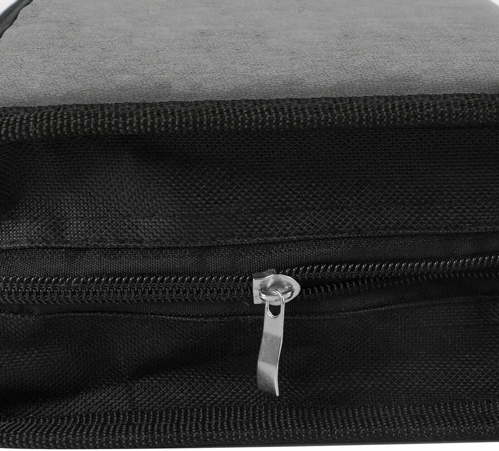 Zippers, Binder Portable Organizer / Capacity Car Leather Storage Holder Home, 80 Bag Wallet, With For / Disc Case Storage PU Office,Travel, Case