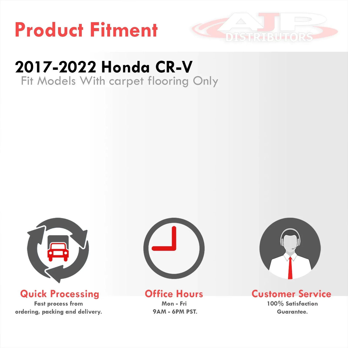 2018 17 Liner TPE Compatible/Replacement Rubber Proof 21 AJP CR-V Distributors 2022 20 2017 22 3-Piece climate CRV Season Front 2020 All Set Floor Guard For 19 18 Mats RW SUV Honda Rear 2019 RT 2021