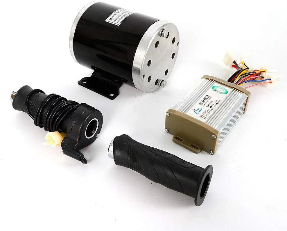 Motor Engine Extreme Go E-Scooter EVO Scooter Electric Scooter Motor Motor 800W Trycicle 36V Bike E-Bike Motor Controller Throttle Electric Speed Grip Bicycle Scooter Brushed for Kit Kart Unite