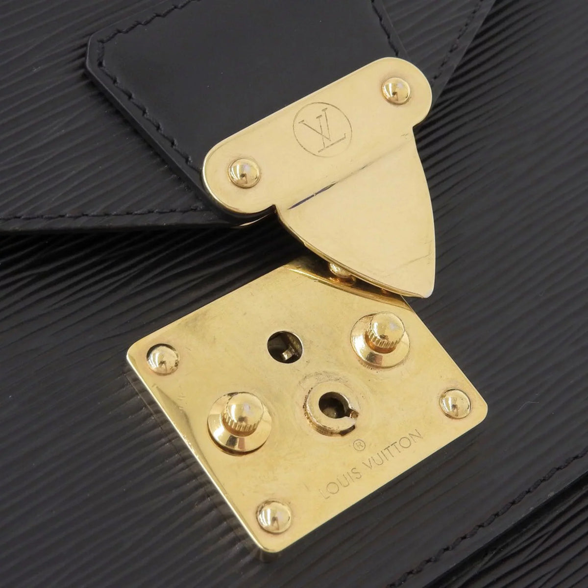 M52122 Authenticated Used Bag Epi 2WAY Monceau Noir