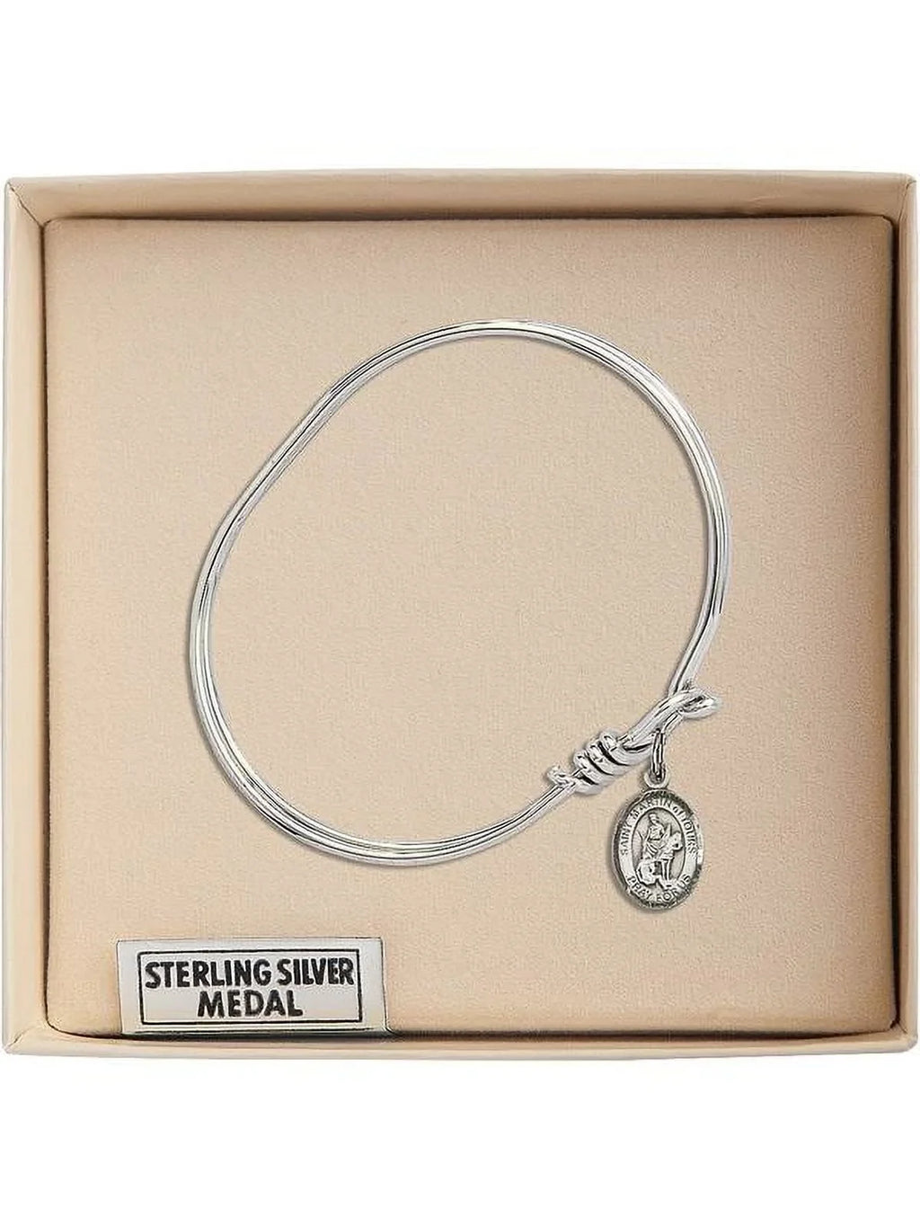 Bracelet inch Bangle of w/ Silver 3/4 Oval Martin Eye Sterling 5 St. in Hook Tours