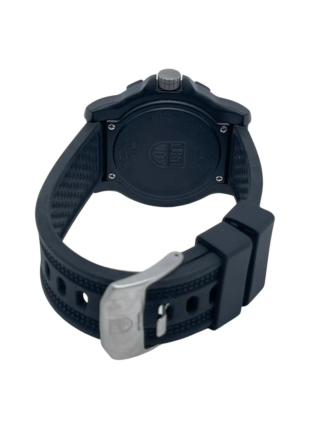 XL.8813.LM 44mm OPS Watch Quartz Luminox Black Pre-owned Seal (Good) Mens Navy