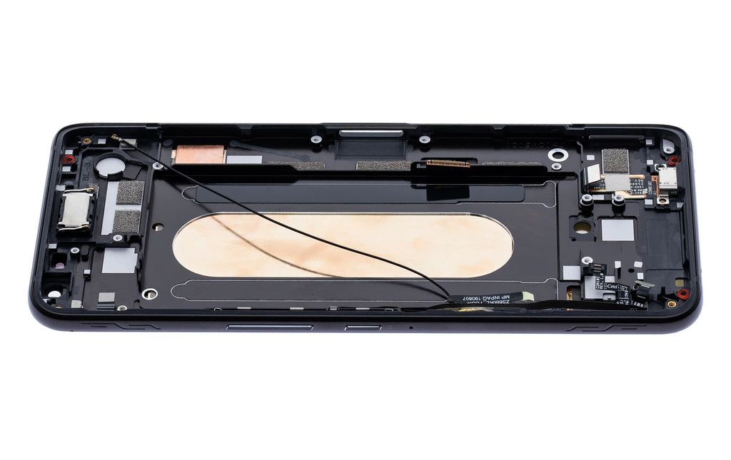 (Matte (ZS660KL) Replacement Asus Black) With (Refurbished) Frame Assembly For 2 Phone Compatible OLED ROG