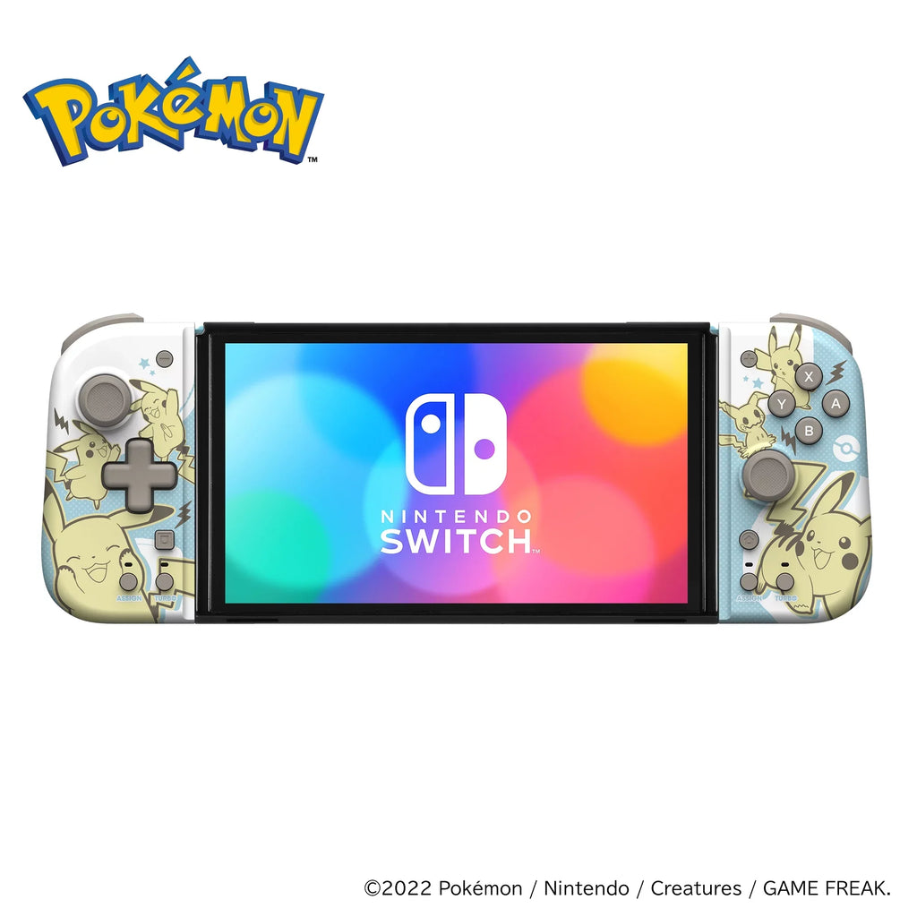 and Switch for Video Game Compact Pad Mode - Handheld Pokémon HORI Nintendo Mimikyu Controller Split Pikachu