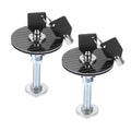 Universal Lock Vehicle Pin Fiber Release with Carbon 2pcs Key Engine Latch Hood Quick Pattern Lock Cover Hood