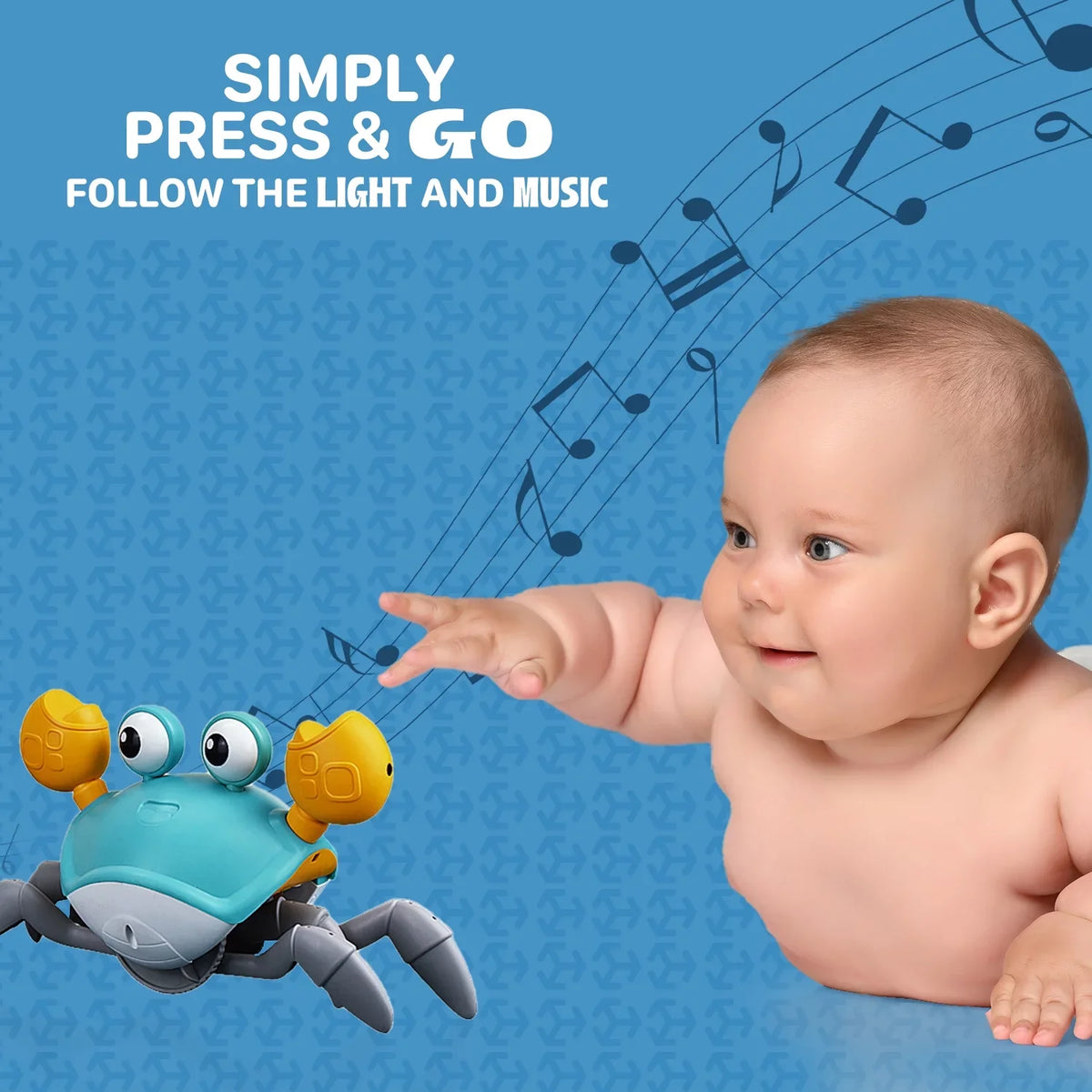 Months Crawl Gift And Crab 6 9 4 Interactive 8 36 For Development 7 Baby 10 Old Babies 5 Acantha And 12 Crawling 11 Learning Birthday Toys 3 Toddlers Music