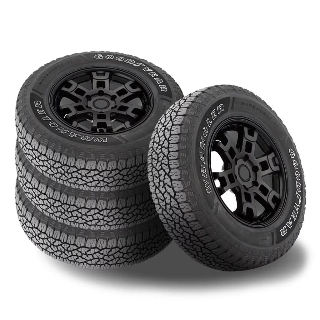 225/65/17 225/65R17 of 4 102T OWL 480757856 Set Equinox Fits: 2256517 / Chevrolet 2014-23 LT, 2007-16 EX-L Workhorse Wrangler Tires, 3PMSF All Honda A/T / CR-V Terrain, Goodyear