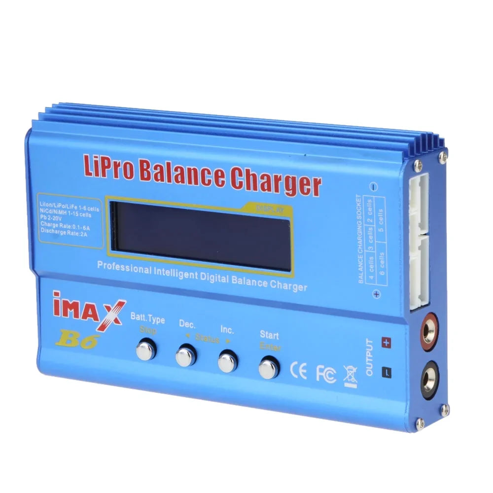 IMAX Battery for Discharger Pinnaco Lipo 80W Li-ion B6 Digital RC Fitting Balance NiMh RC