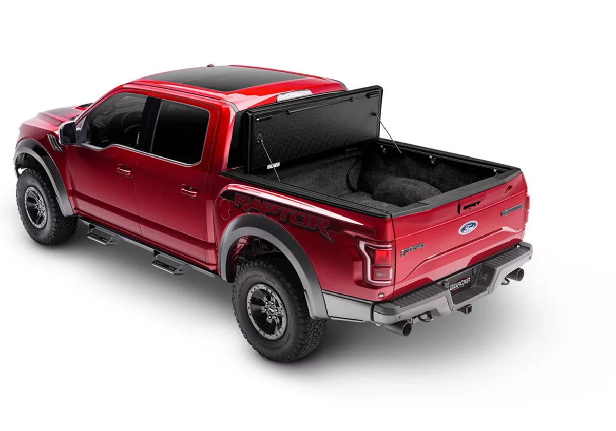 Bed 2015 by Hard - 7" Folding 2020 Fits Truck Cover F-150 RealTruck UnderCover (67.1") AX22019 5' Tonneau Bed | ArmorFlex |