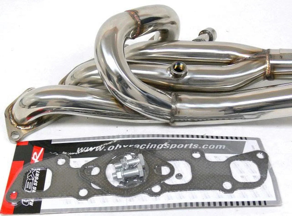 240SX For OBX-RS 2.4L to Fitment 98 16V 95 By DOHC KA24DE Nissan Header Stainless