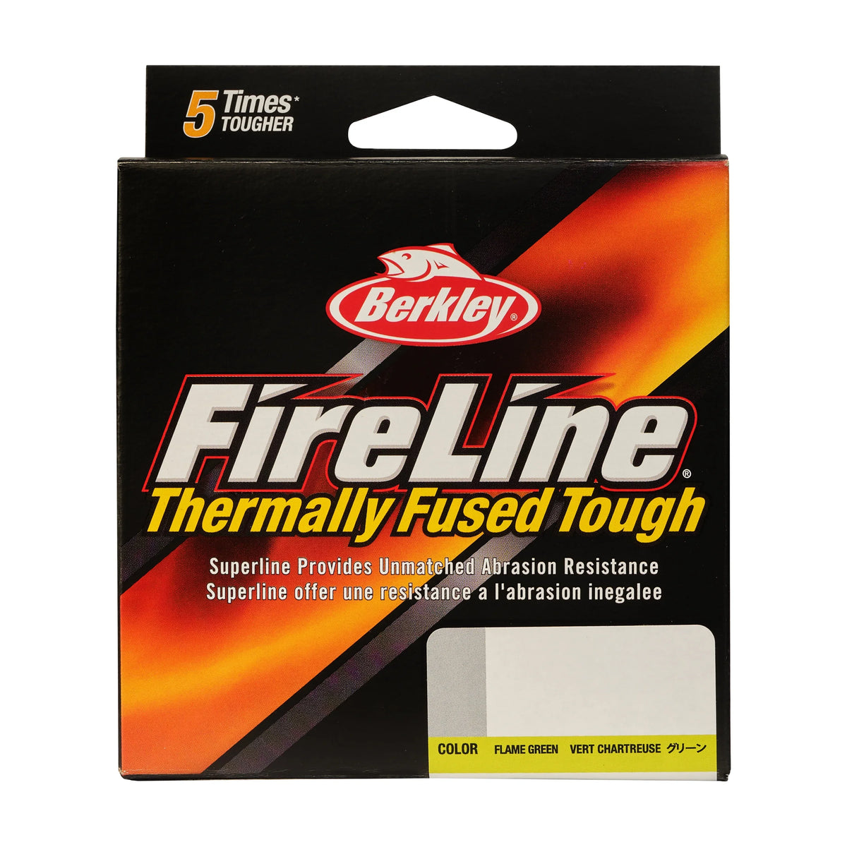 Line Superline, | Flame FireLine® 2.7kg 6lb Green, Fishing Berkley