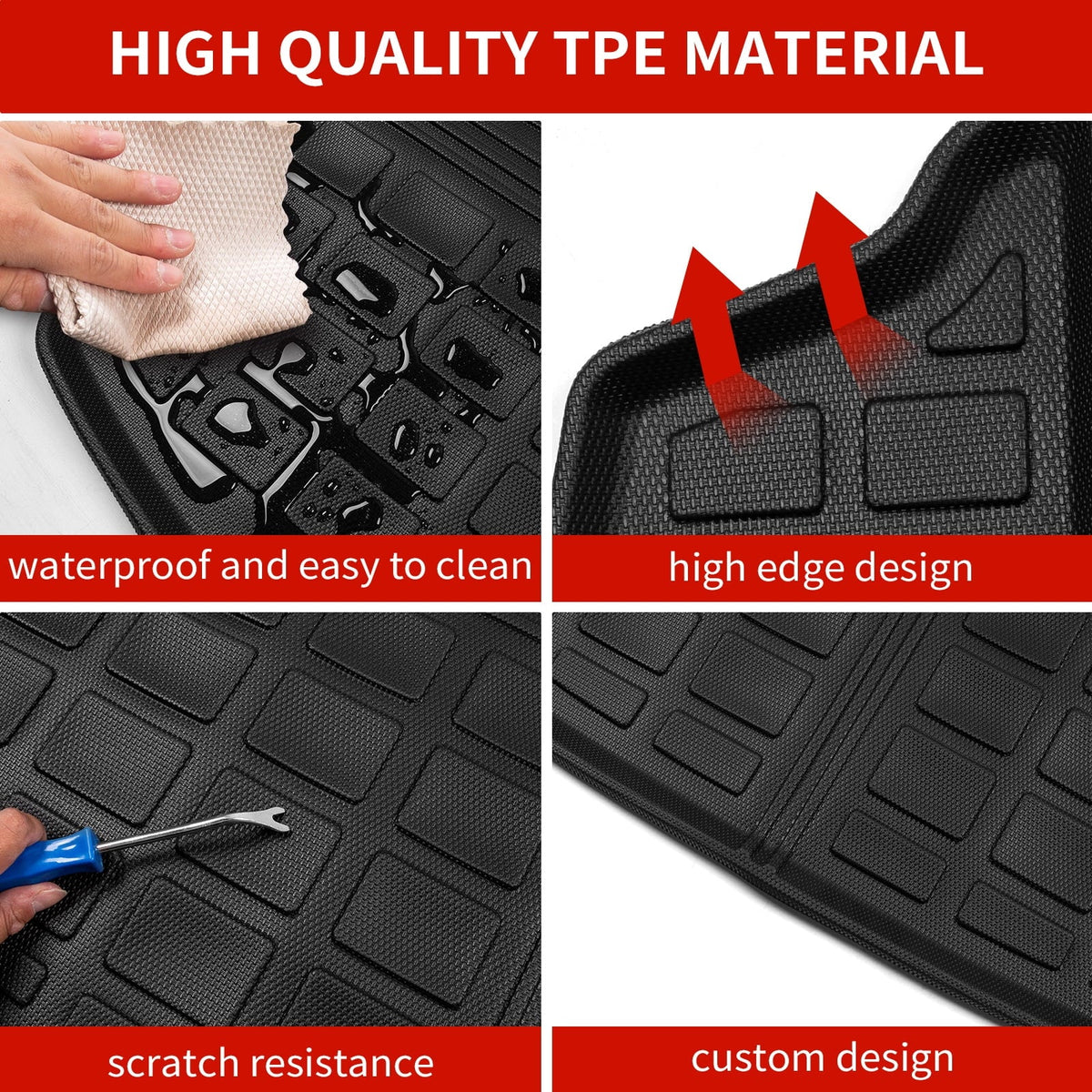 Honda Seat Cover 2024 2023 mats Fuel Cargo 2024 Mat Cr-v Car Trunk 2024 Accessories CRV Liner Honda Protector Back Fit