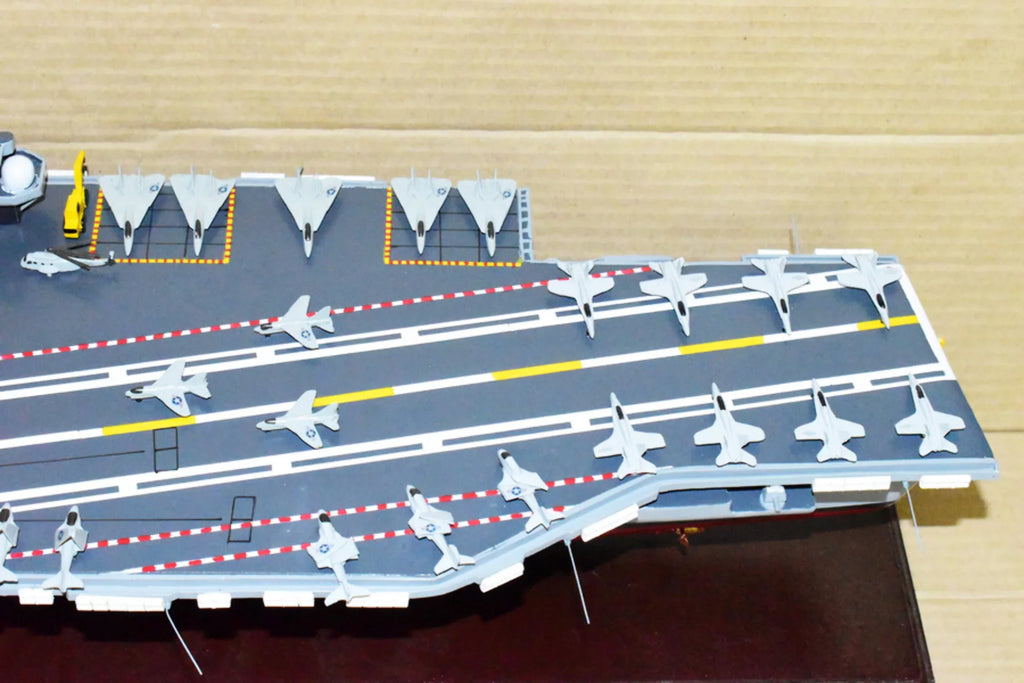 Model,Mahogany,Forrestal Saratoga USS Carrier Model,Navy,Scale Aircraft CV-60 Class