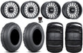 / Polaris Ranger 900/1000 Wheels Delta XP XP 15x7/15x10 Stripper Tires PRO XP Sand TT/XL CC / RZR 30" 1000 HP Bk MetalFX